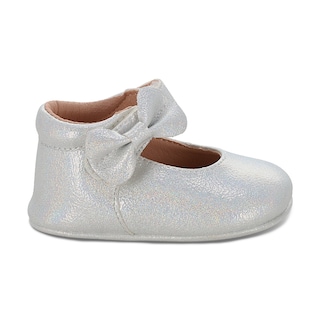 Foto 2 | Balerina Para Niña Coqueta 985013-z Color Plata Con Ajuste Velcro