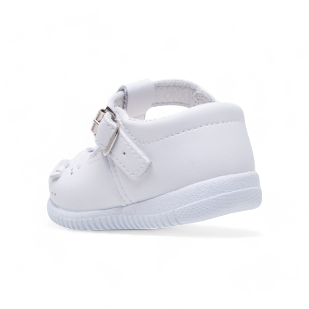 Foto 4 | Zapato Calzado Watanabe Color Blanco Flores Decorativas
