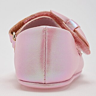 Foto 2 | Coqueta Zapatitos Para Bebé Niña Rosa Tornasol Cod.131996