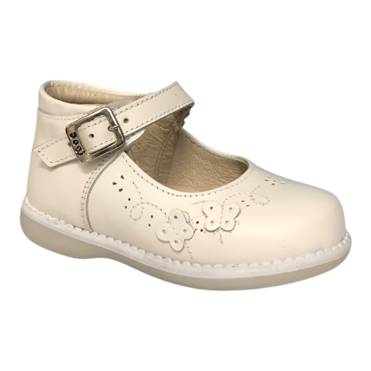 Foto 2 | Zapato Napa Blanco Para Niña Dogi