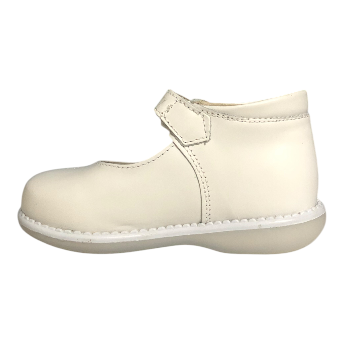 Foto 5 pulgar | Zapato Napa Blanco Para Niña Dogi