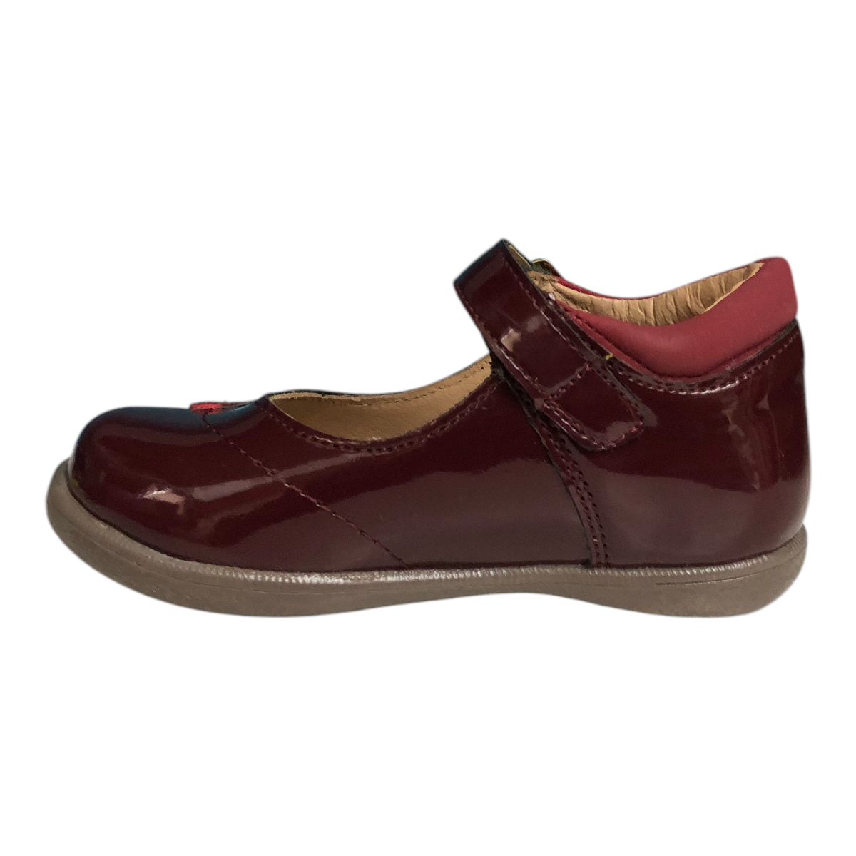 Foto 4 | Zapato Charol Color Vino Coqueta