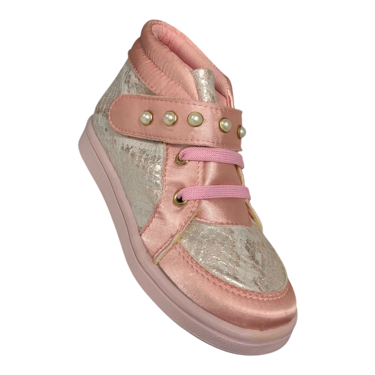 Foto 5 pulgar | Tenis Bota Rosa Para Niña Patey Girls