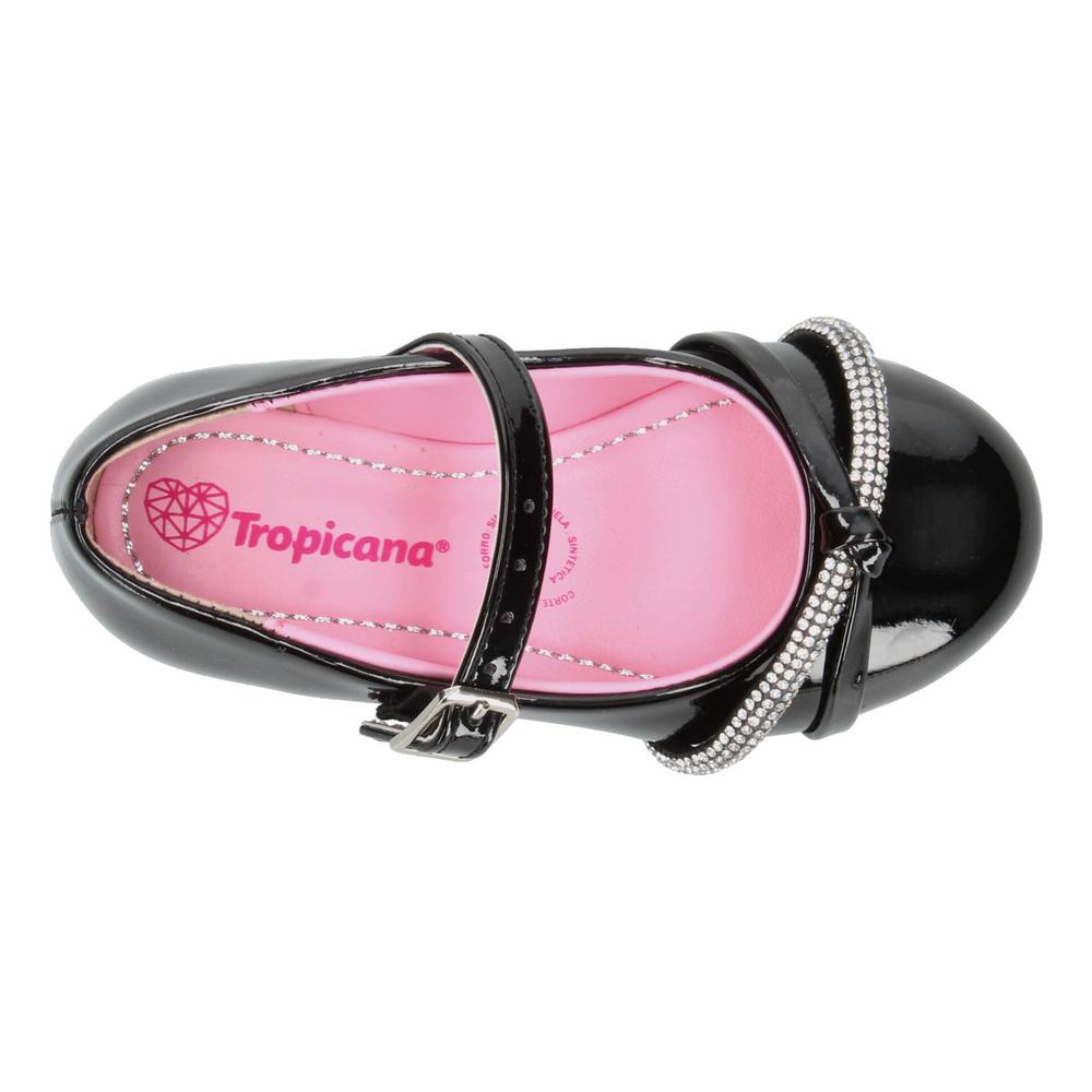 Foto 9 pulgar | Zapato Casual Tropicana Negro Para Niña [tro1411] Negro