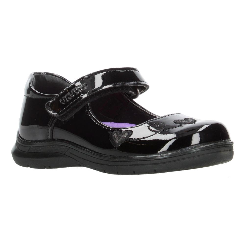 Foto 3 pulgar | Zapato Escolar Vavito Negro Velcro Para Niña T15-18 Negro