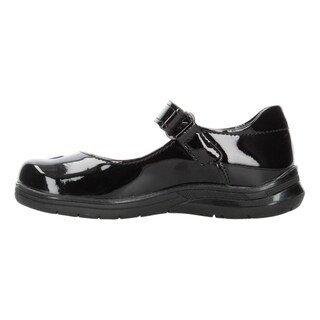 Foto 5 | Zapato Escolar Vavito Negro Velcro Para Niña T15-18 Negro