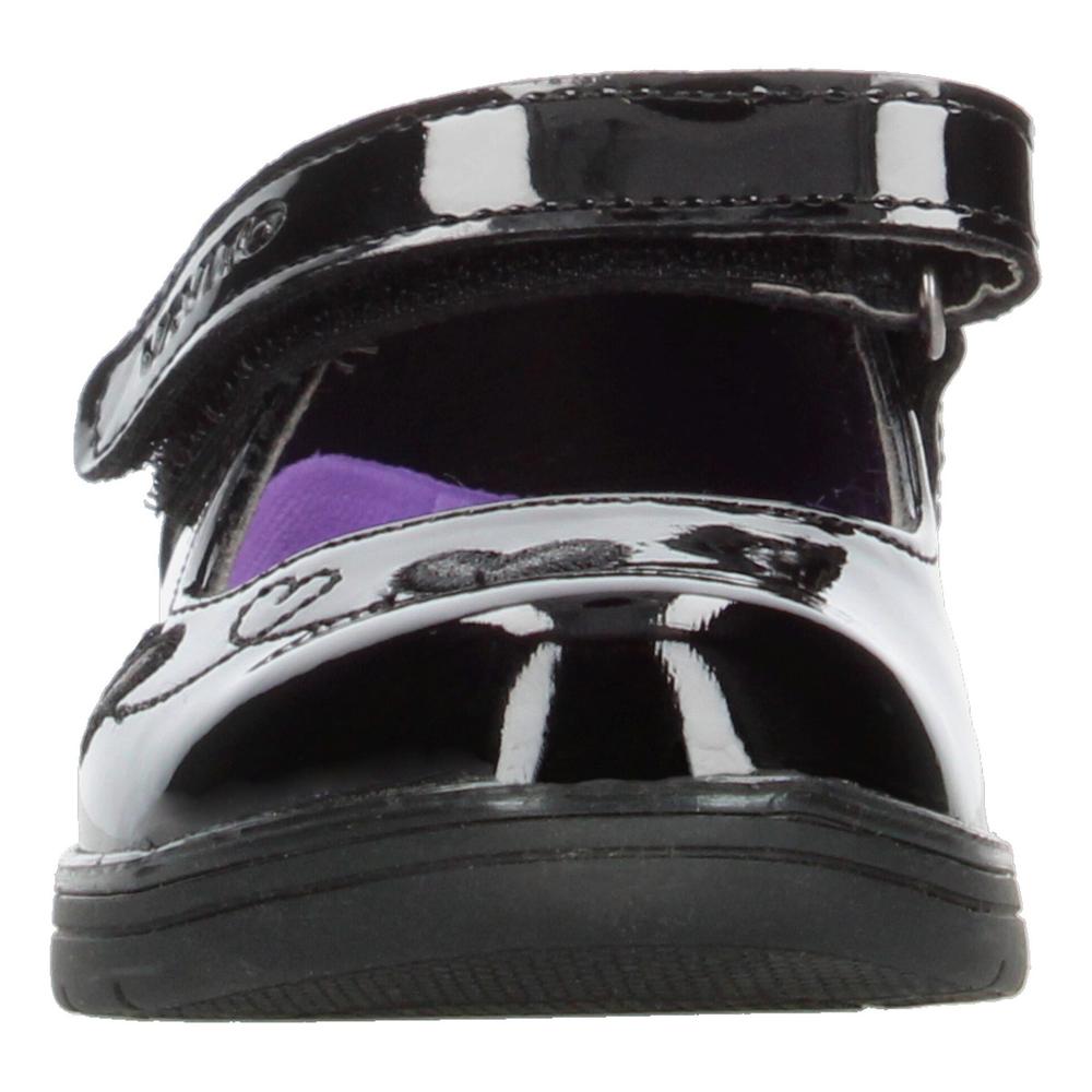 Foto 7 pulgar | Zapato Escolar Vavito Negro Velcro Para Niña T15-18 Negro