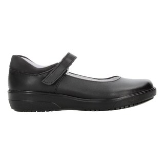 Foto 1 | Zapato Yuyin Escolar Negro Con Velcro Para Niña T18-22 Negro