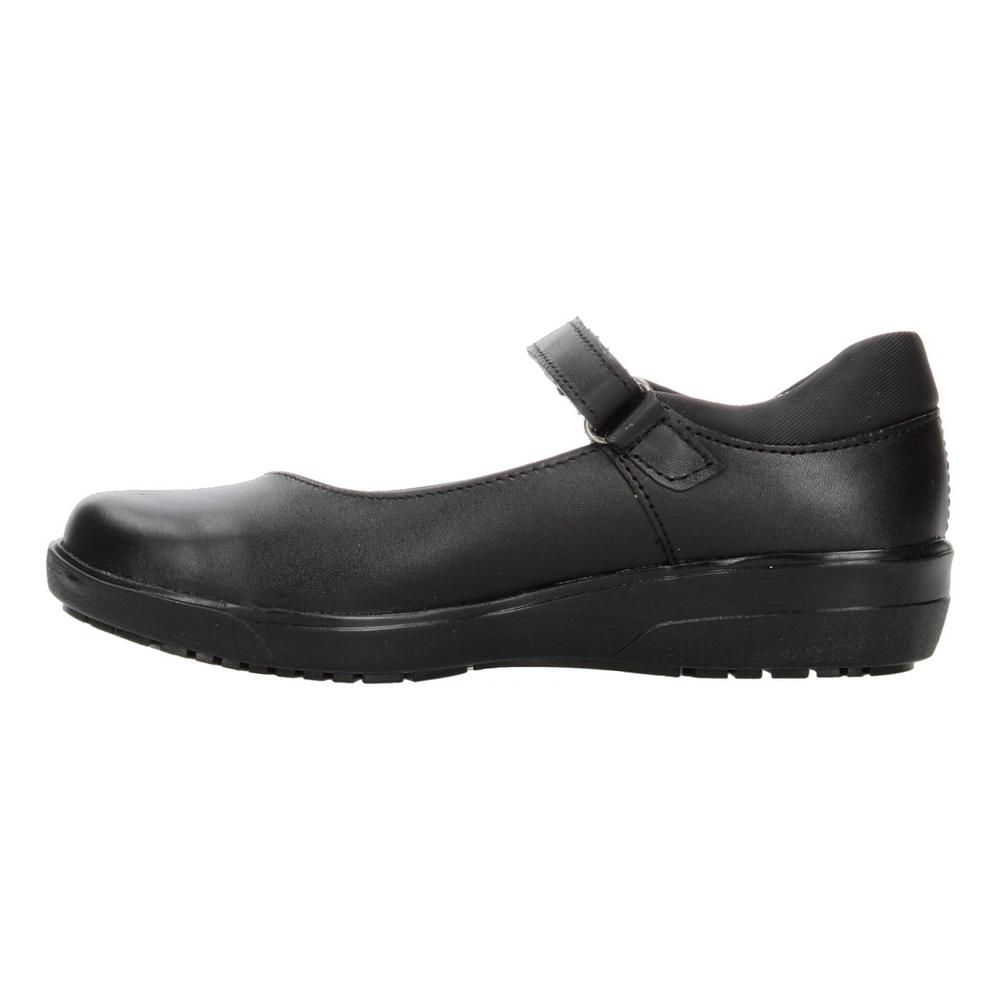 Foto 6 pulgar | Zapato Yuyin Escolar Negro Con Velcro Para Niña T18-22 Negro