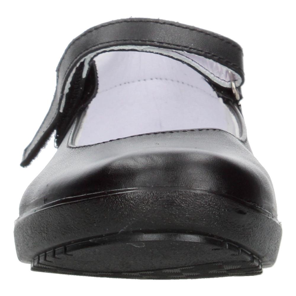 Foto 7 pulgar | Zapato Yuyin Escolar Negro Con Velcro Para Niña T18-22 Negro