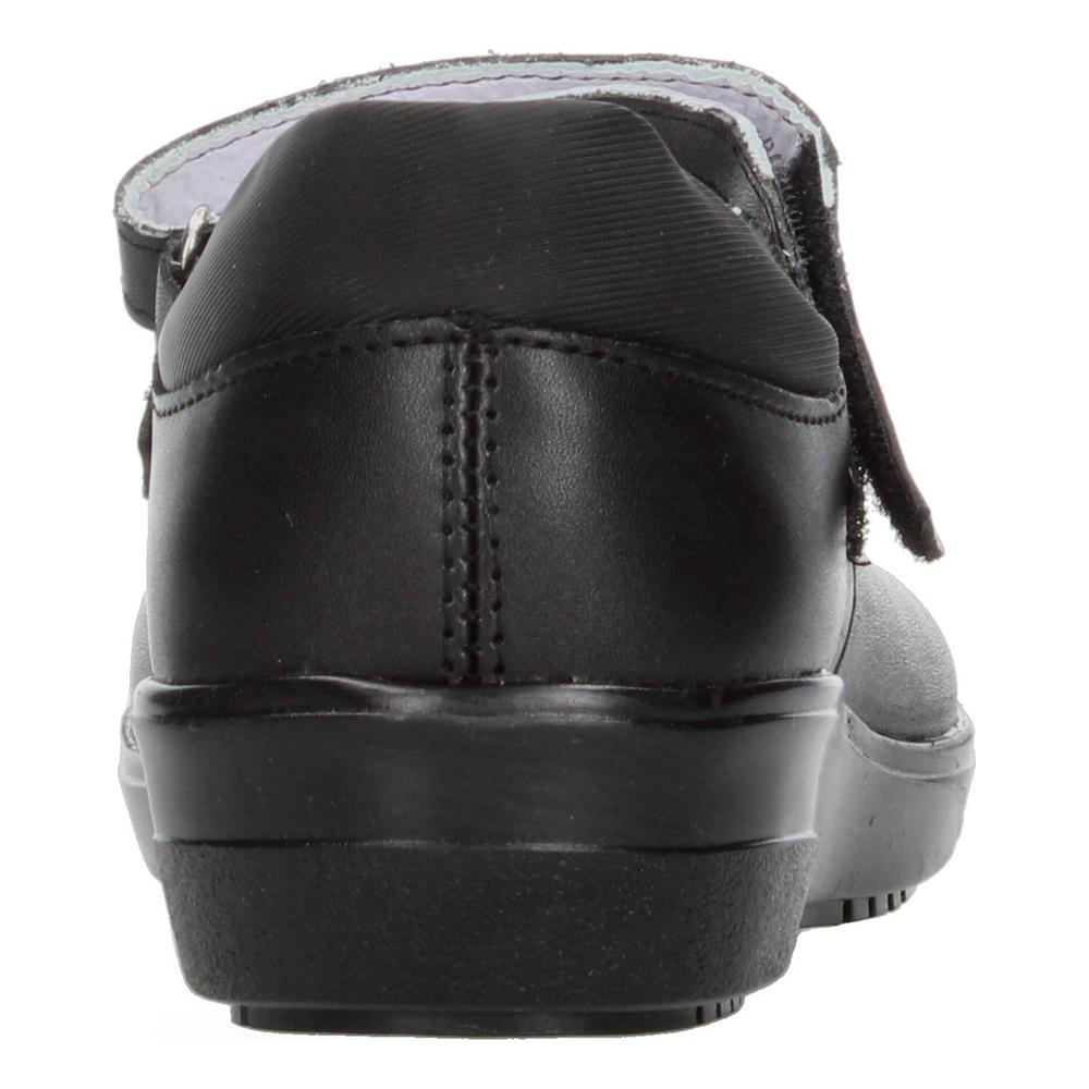 Foto 8 pulgar | Zapato Yuyin Escolar Negro Con Velcro Para Niña T18-22 Negro