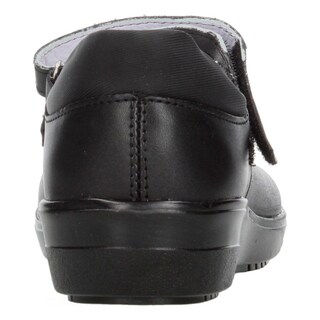 Foto 7 | Zapato Yuyin Escolar Negro Con Velcro Para Niña T18-22 Negro