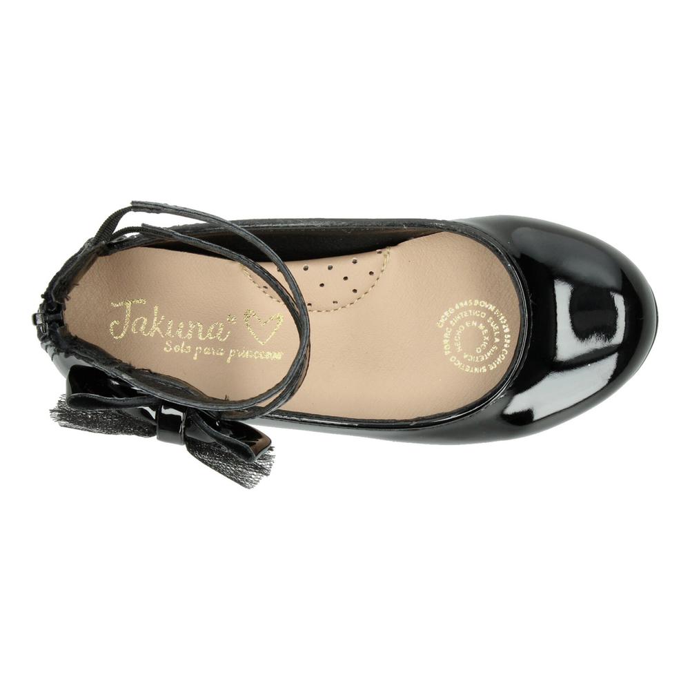 Foto 9 pulgar | Zapato Casual Jakuna Negro Para Niña T18-22 [jak399] Negro