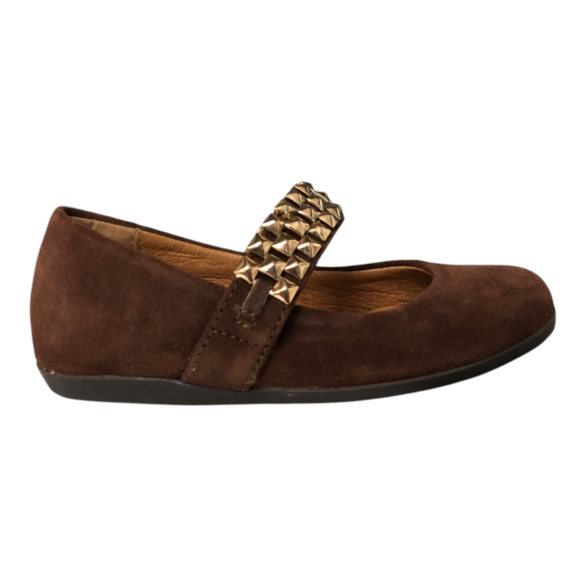 Foto 1 | Flats De Gamuza Para Niña Mickey Calzado