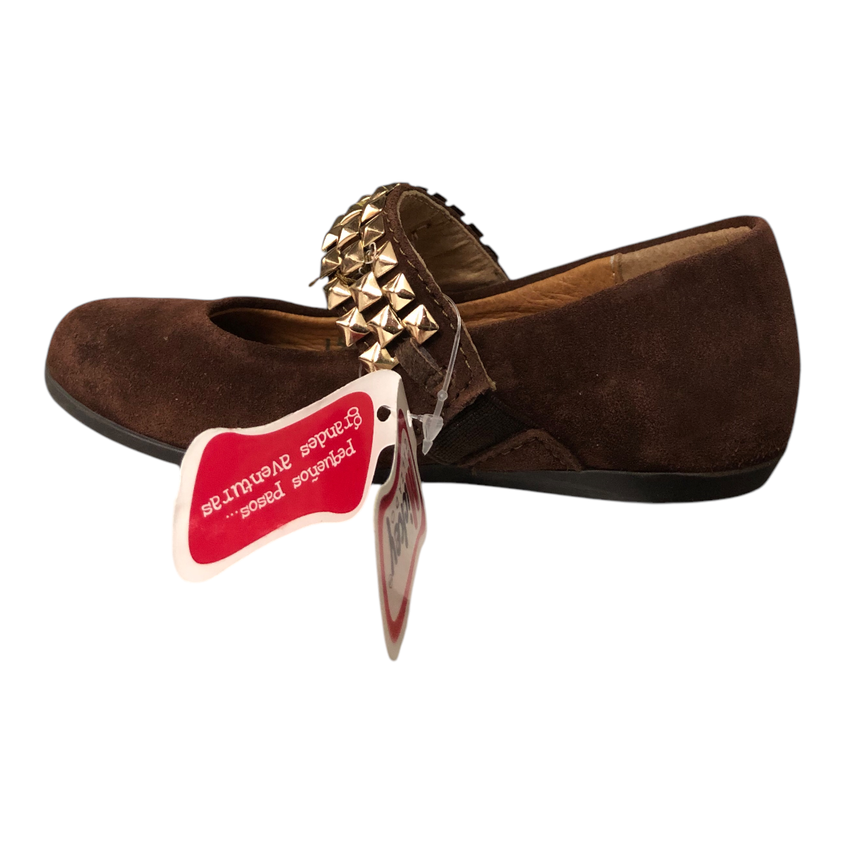 Foto 4 | Flats De Gamuza Para Niña Mickey Calzado