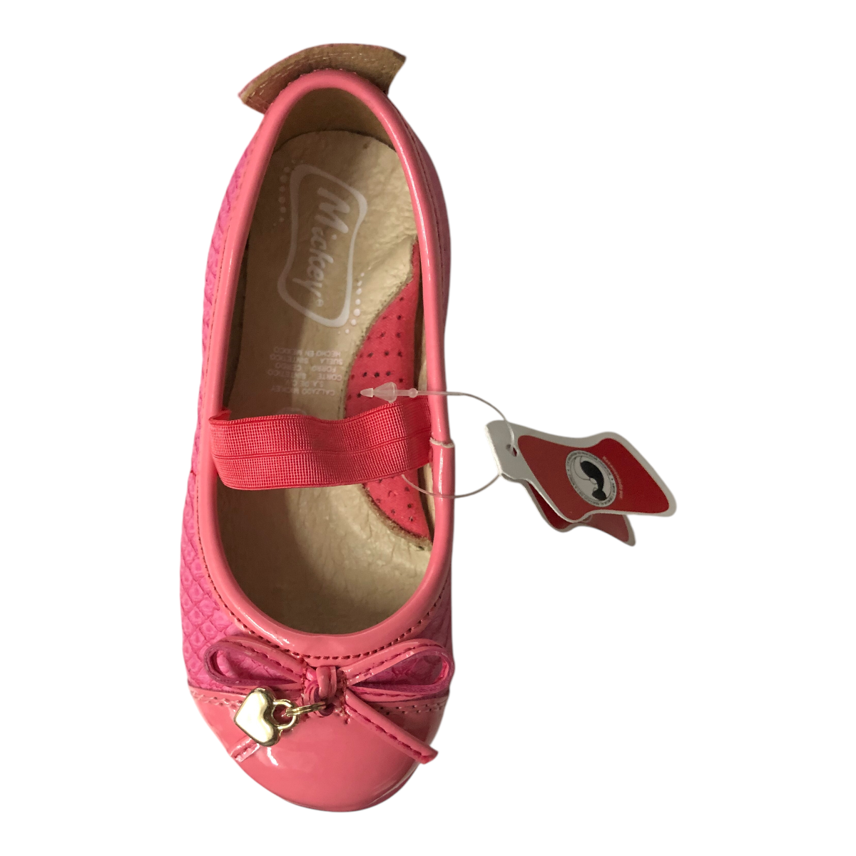Foto 2 | Flats Para Niña Color Fucsia Mickey Calzado