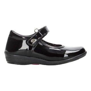 Foto 1 | Zapato Escolar Jakuna Negro Velcro Para Niña T18-22 Negro