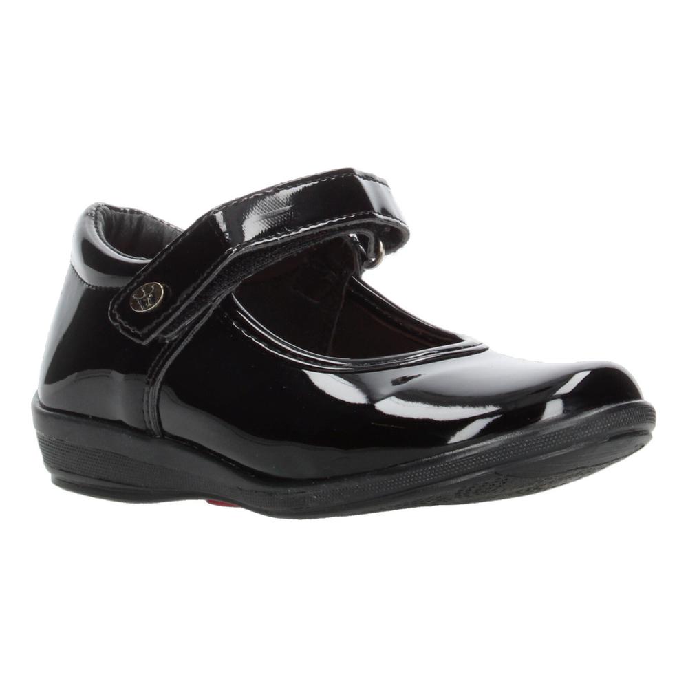 Foto 3 pulgar | Zapato Escolar Jakuna Negro Velcro Para Niña T18-22 Negro