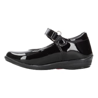 Foto 5 | Zapato Escolar Jakuna Negro Velcro Para Niña T18-22 Negro
