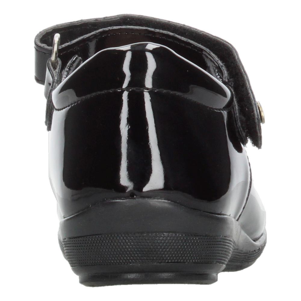 Foto 7 | Zapato Escolar Jakuna Negro Velcro Para Niña T18-22 Negro