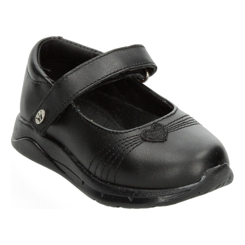 Foto 5 pulgar | Zapato Escolar Jakuna Negro Velcro Para Niña T15-18 Negro