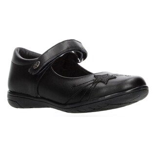 Foto 2 | Zapato Escolar Jakuna Negro Velcro Para Niña T18-22 Negro