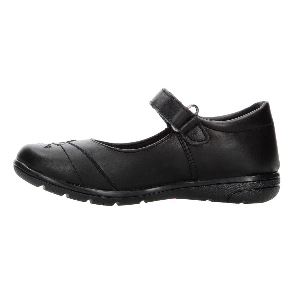 Foto 6 pulgar | Zapato Escolar Jakuna Negro Velcro Para Niña T18-22 Negro