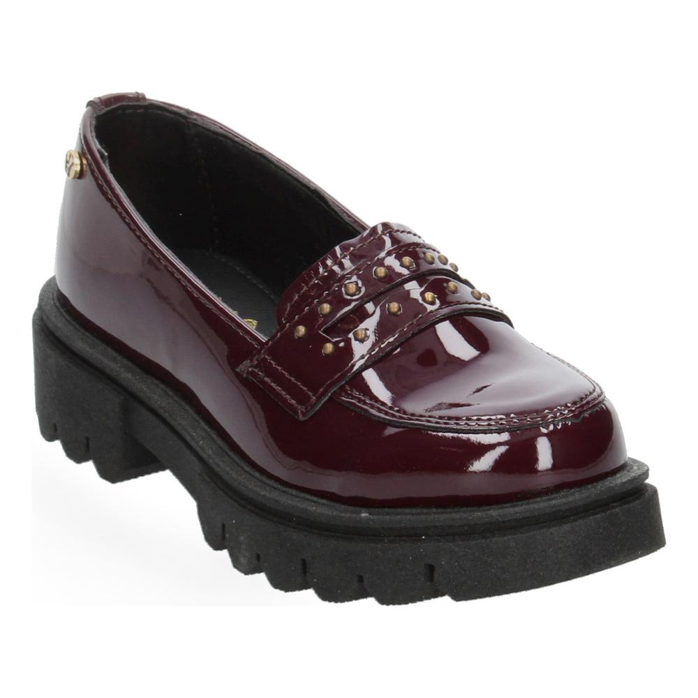 Foto 2 | Zapato Casual Jakuna Vino Para Niña [jak299] Vino