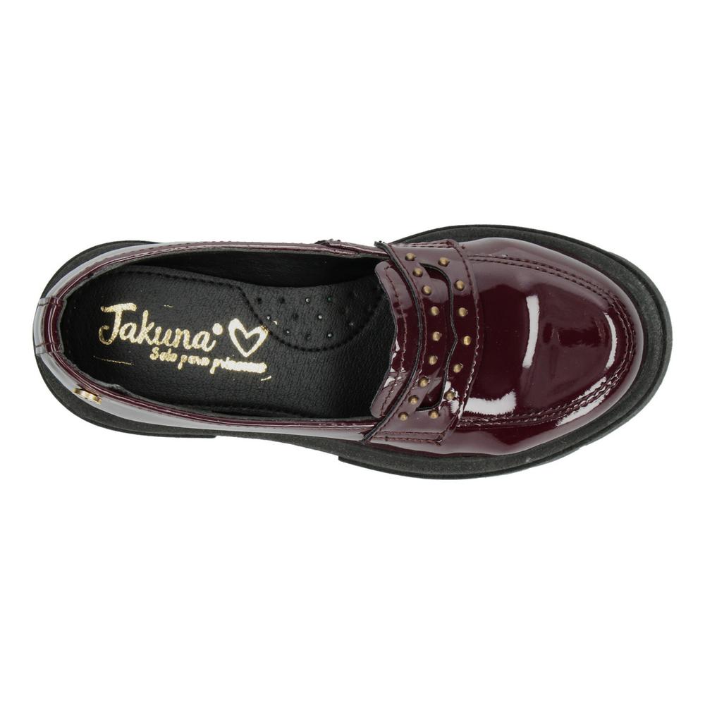 Foto 9 pulgar | Zapato Casual Jakuna Vino Para Niña [jak299] Vino