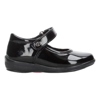 Foto 1 | Zapato Escolar Jakuna Negro Velcro Para Niña T15-18 Negro
