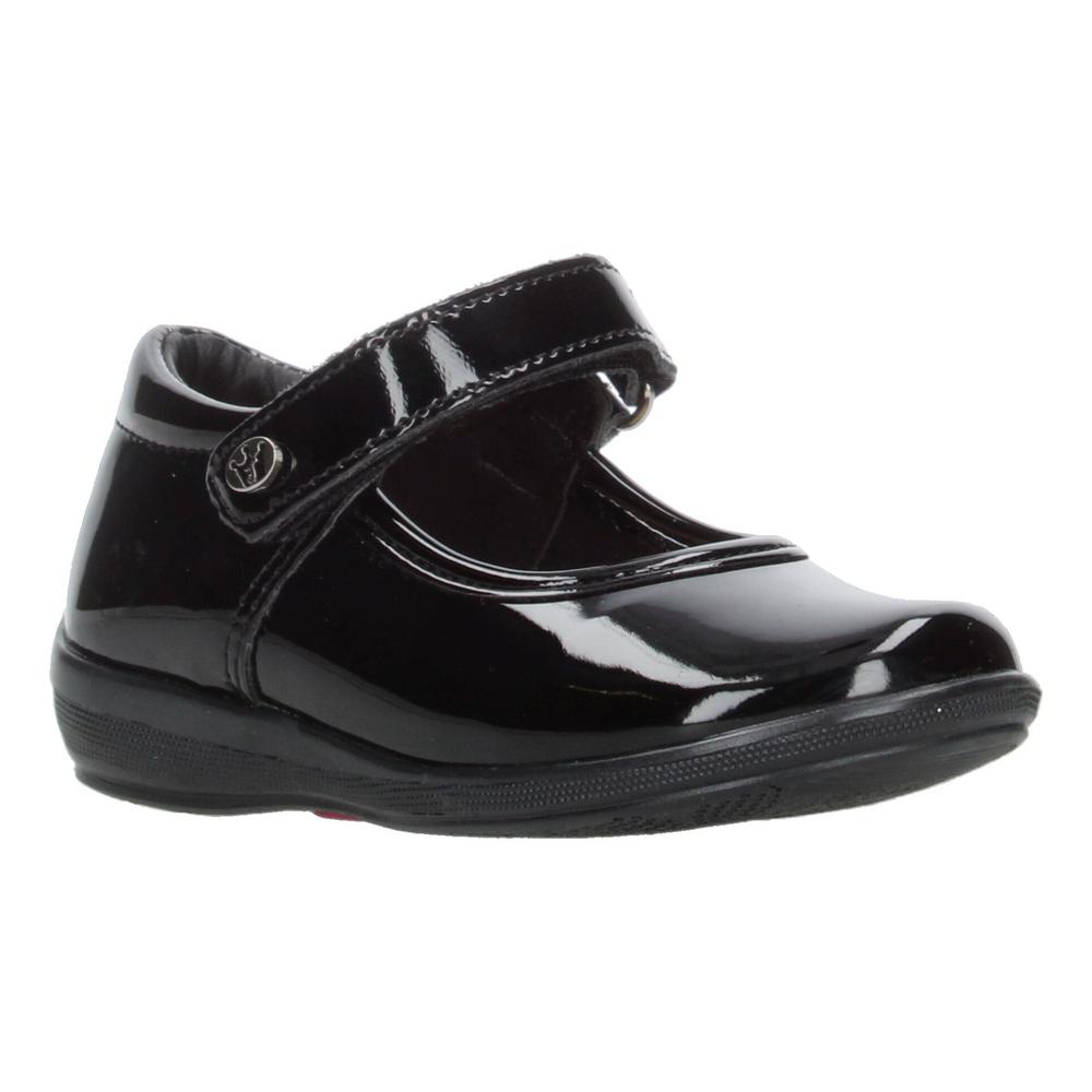 Foto 3 pulgar | Zapato Escolar Jakuna Negro Velcro Para Niña T15-18 Negro