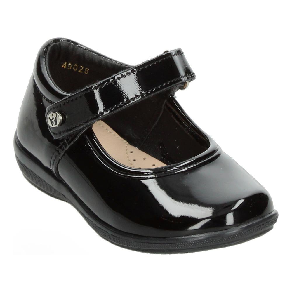 Foto 5 pulgar | Zapato Escolar Jakuna Negro Velcro Para Niña T15-18 Negro