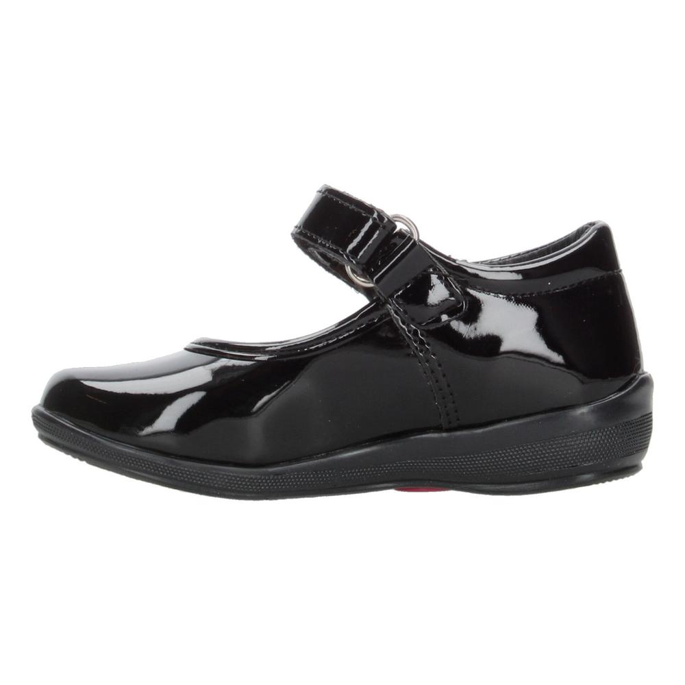 Foto 6 pulgar | Zapato Escolar Jakuna Negro Velcro Para Niña T15-18 Negro