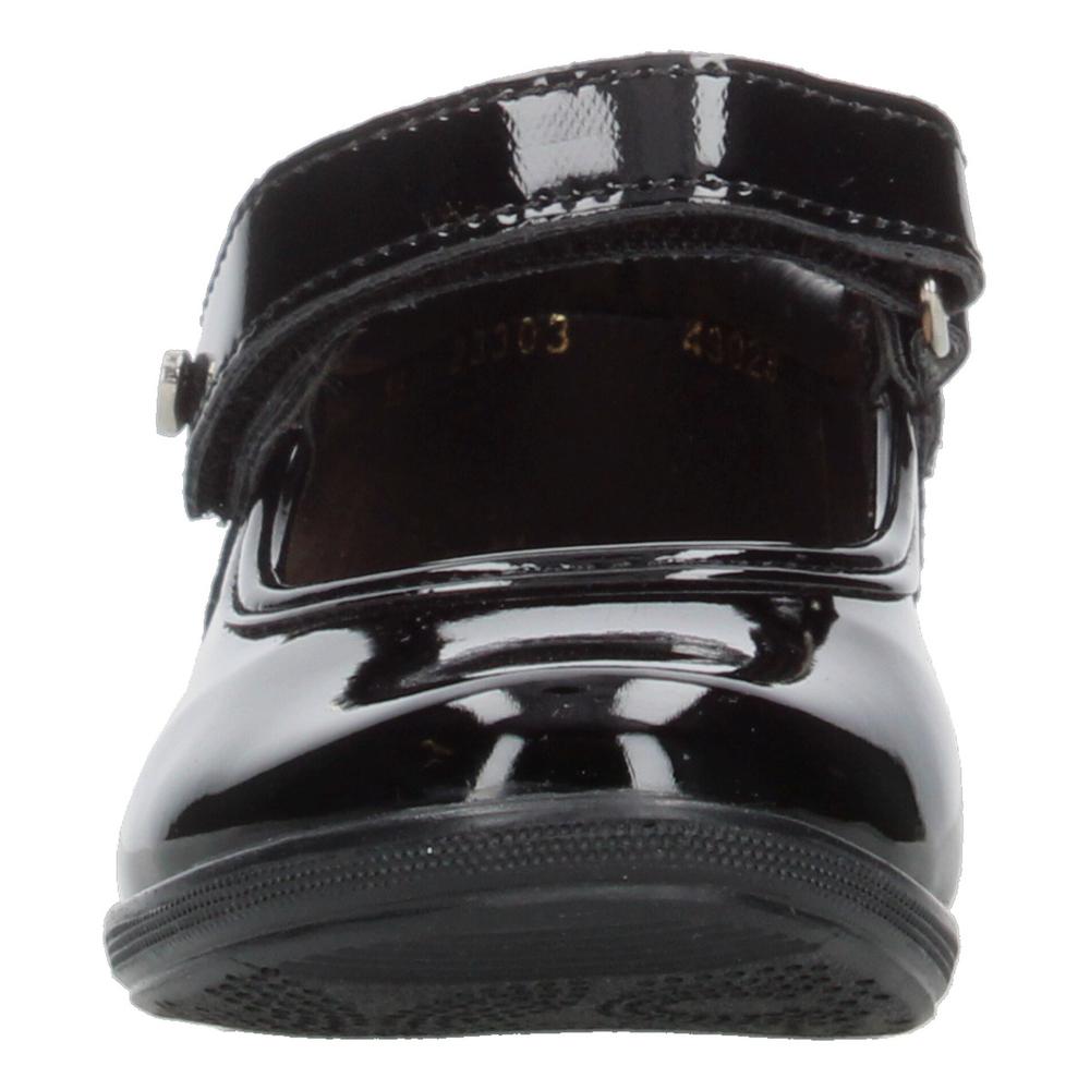 Foto 7 pulgar | Zapato Escolar Jakuna Negro Velcro Para Niña T15-18 Negro