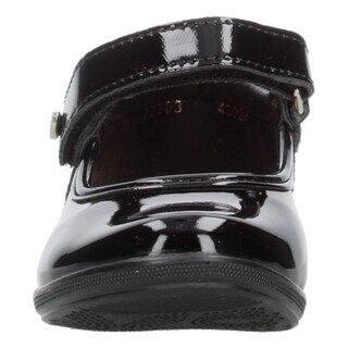 Foto 6 | Zapato Escolar Jakuna Negro Velcro Para Niña T15-18 Negro