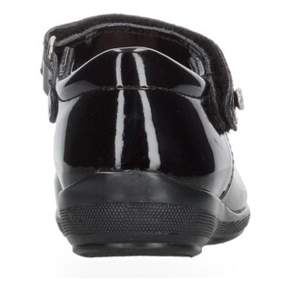 Foto 7 | Zapato Escolar Jakuna Negro Velcro Para Niña T15-18 Negro