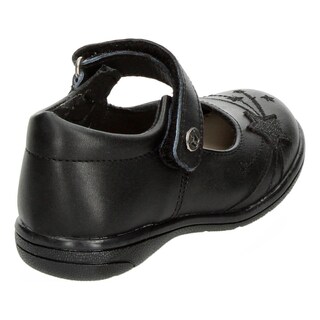 Foto 3 | Zapato Escolar Jakuna Negro Velcro Para Niña T15-18 Negro