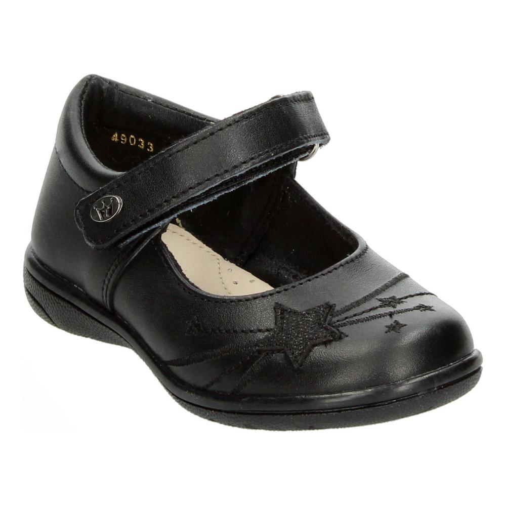 Foto 5 pulgar | Zapato Escolar Jakuna Negro Velcro Para Niña T15-18 Negro