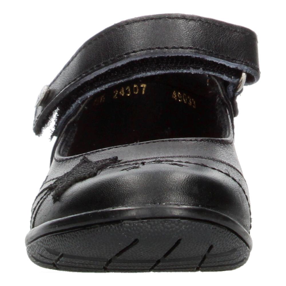 Foto 7 pulgar | Zapato Escolar Jakuna Negro Velcro Para Niña T15-18 Negro
