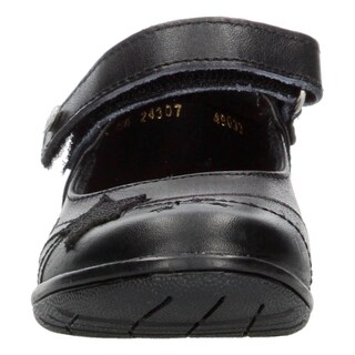 Foto 6 | Zapato Escolar Jakuna Negro Velcro Para Niña T15-18 Negro