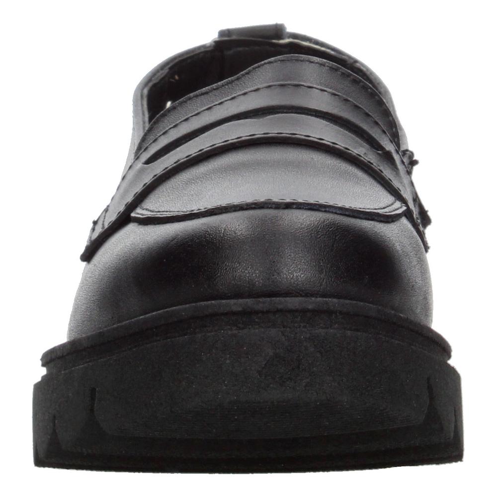 Foto 7 pulgar | Zapato Escolar Jakuna Negro Con Plataforma Para Niña T22-26 Negro