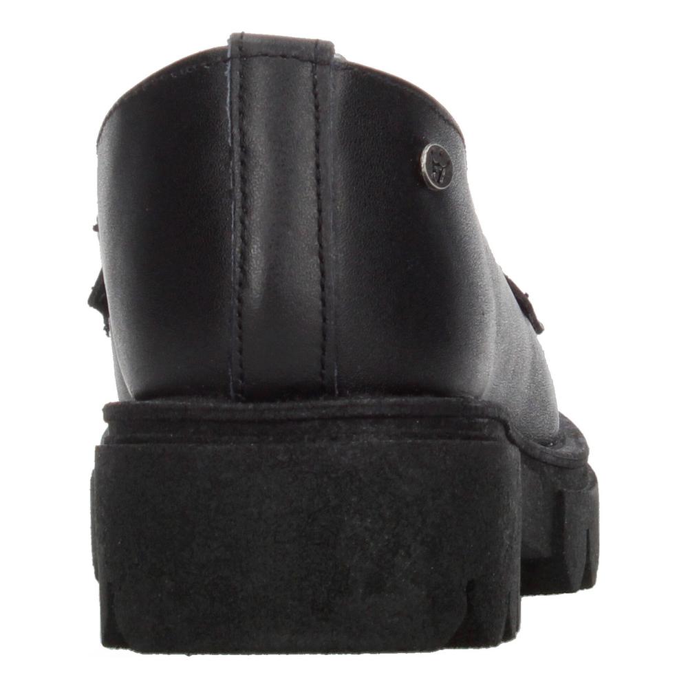 Foto 8 pulgar | Zapato Escolar Jakuna Negro Con Plataforma Para Niña T22-26 Negro