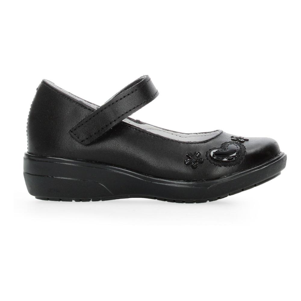 Foto 2 pulgar | Zapato Escolar Yuyin Negro Para Niña [yuy411] Negro
