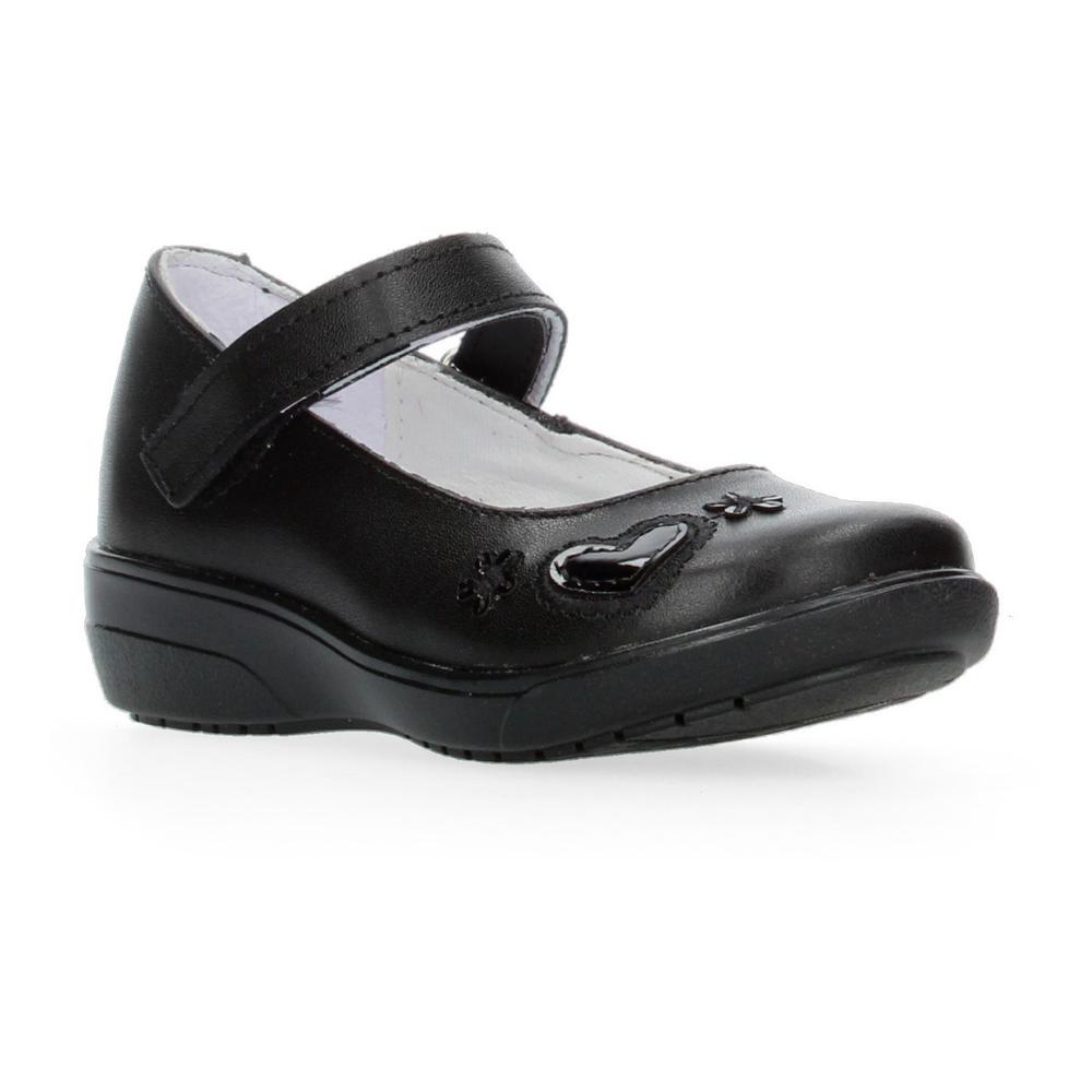 Foto 3 pulgar | Zapato Escolar Yuyin Negro Para Niña [yuy411] Negro