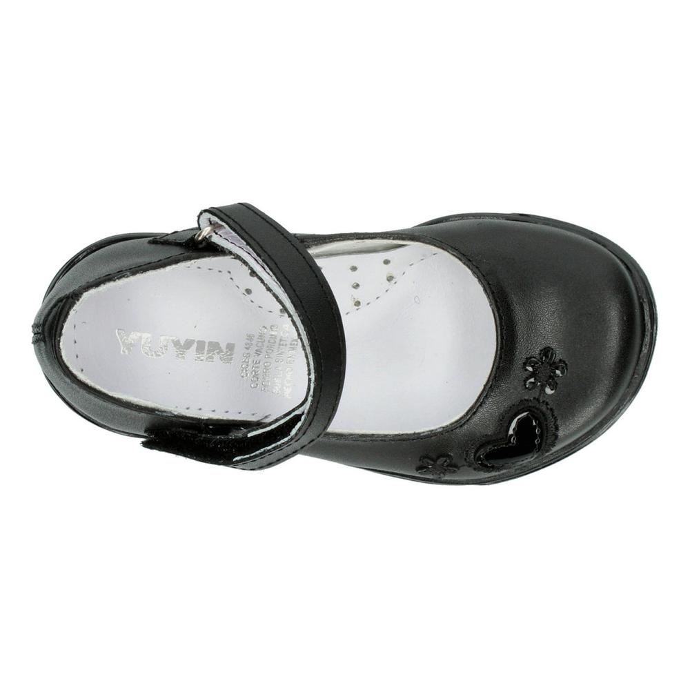 Foto 9 pulgar | Zapato Escolar Yuyin Negro Para Niña [yuy411] Negro