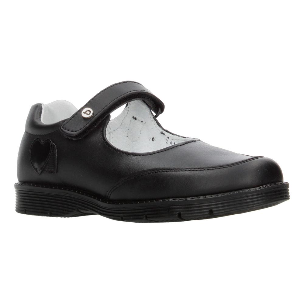 Foto 2 | Zapato Escolar Blasito Negro Con Velcro Para Niña T18-22 Negro