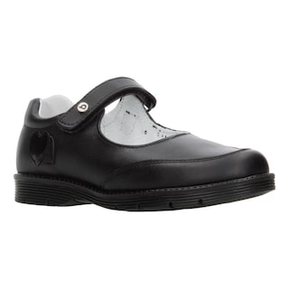 Foto 2 | Zapato Escolar Blasito Negro Con Velcro Para Niña T18-22 Negro