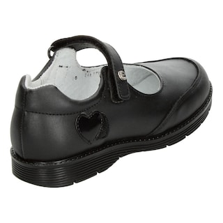 Foto 3 | Zapato Escolar Blasito Negro Con Velcro Para Niña T18-22 Negro