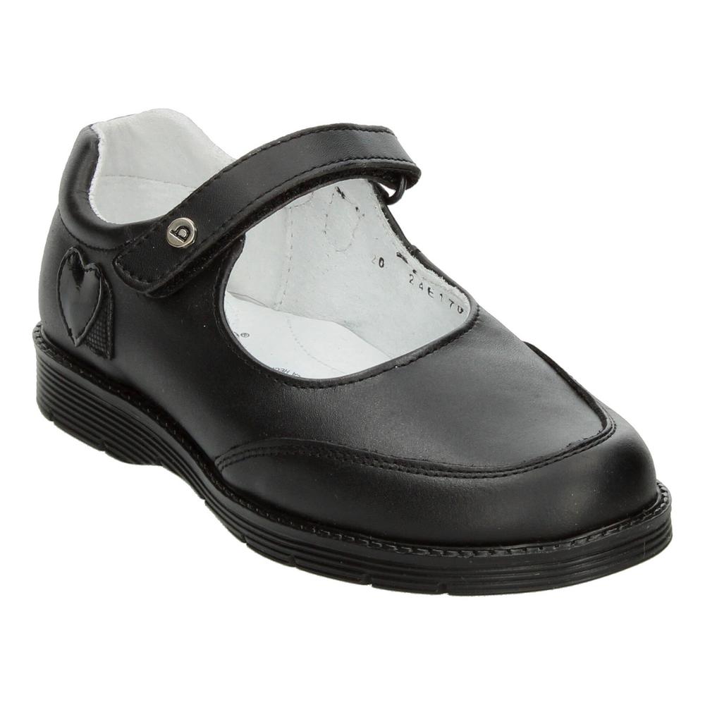 Foto 4 | Zapato Escolar Blasito Negro Con Velcro Para Niña T18-22 Negro