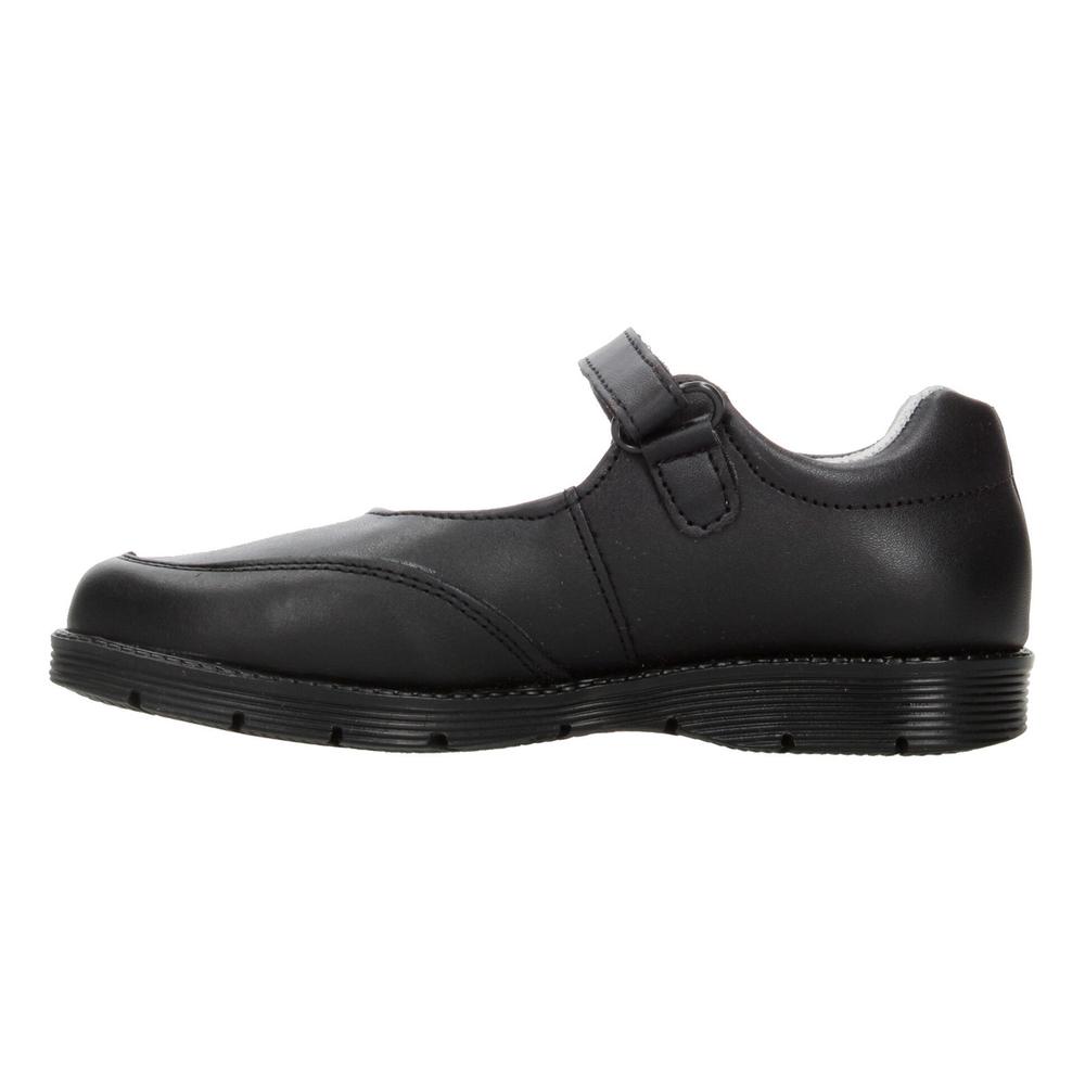 Foto 6 pulgar | Zapato Escolar Blasito Negro Con Velcro Para Niña T18-22 Negro